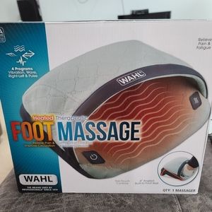 Wahl Heated Foot Massager New